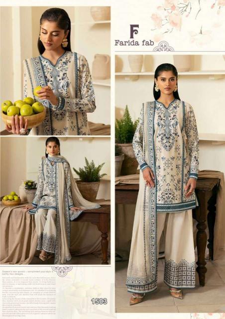 Farida fab crimson vol-15 wholesale salwar kameez dealers